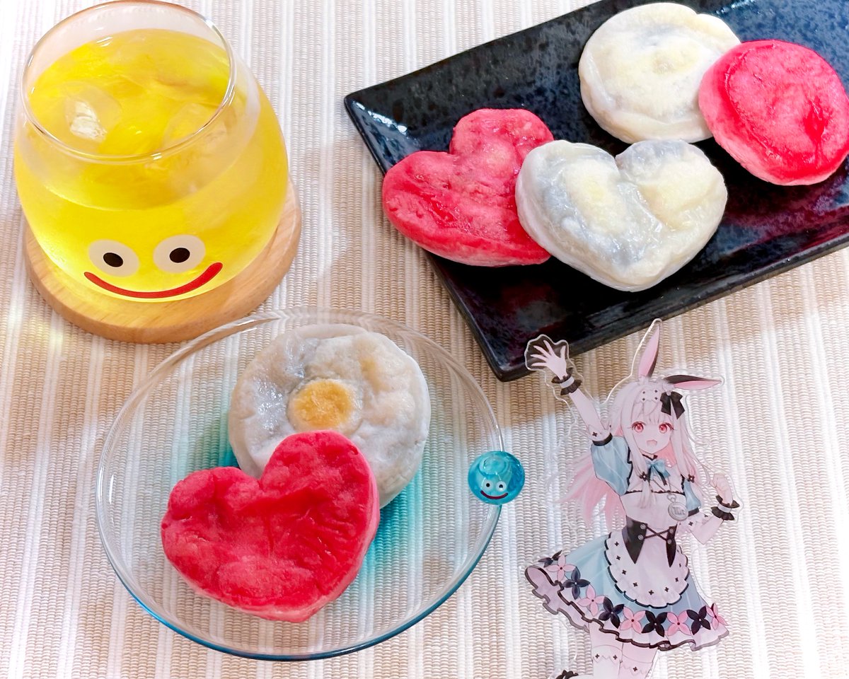Lillfrill's tweet photo. 梅ヶ枝餅つくってみました〜🌸
シンプルながらも焼いてカリもちになった皮とあんこの優しい甘さでほっとする味で美味しかったです〜⎛˶'ᵕ'˶ ⎞
梅ヶ枝餅はじめてだったので知れてよかったです.ᐟ.ᐟ
今週も美味しい配信嬉しかったですꯁꯧ

#兎ノ花ののち https://t.co/JkQhNfN7OU