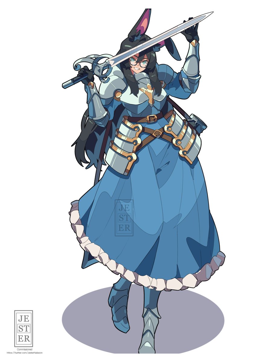 JesterNalagon's tweet photo. Commission done! Thank you so much! @FlailingFox (⁠・⁠–⁠・⁠;⁠)⁠ゞ https://t.co/smDMLSmVuE