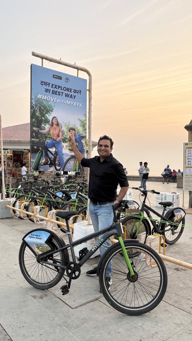 anandmahindra's tweet photo. Every coastal town has a backstory, but Daman’s reads like a movie script.

For decades after it was liberated from Portuguese rule, it became famous for something far less grand: cheap alcohol and cross-border liquor runs.

Sandwiched right next to dry Gujarat and high-tax Maharashtra, it was effectively a regional hub for duty-free spirits. 

Back in my younger days, I remember family friends constantly talking about how their car trunks were subjected to meticulous searches by customs officers whenever they drove back across the border, even though I had never actually visited the place myself.

Smuggling enclave? Bootlegger’s haven? Low-tax weekend getaway? Daman wore all those labels at one point or another.

Go back today, though, and you will find a remarkably different story unfolding. I came across this shift recently through several posts on X, a few of which I am sharing here.

The bootlegging reputation is steadily giving way to something far more enduring: restored colonial forts, clean coastal promenades, rich heritage, and massive seaside tourism potential.

It is a subtle but strong reminder that our past reputations do not have to be our permanent destinations.

#SundayWanderer

(Photos/video courtesy @the_cycledad , Sandeep Thakur)