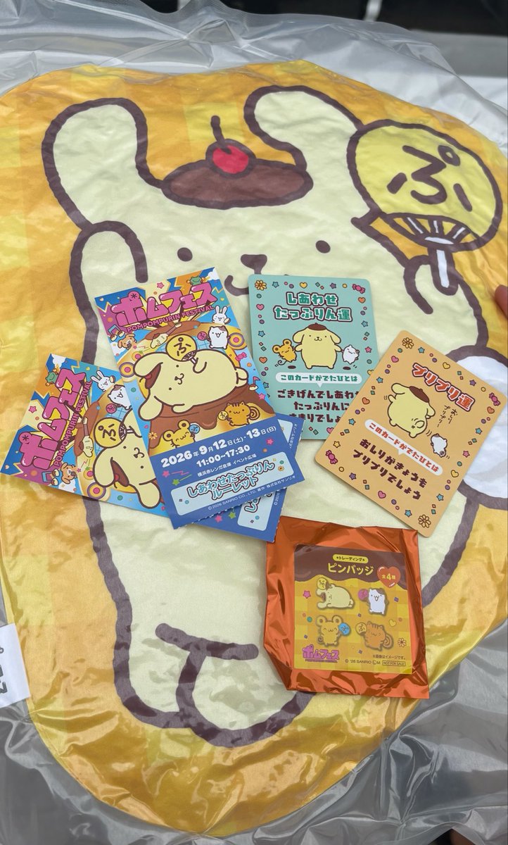 pmm_rn's tweet photo. 昨日のポムフェス楽しかった！！！🍮🍮 https://t.co/cnykoKyKTX