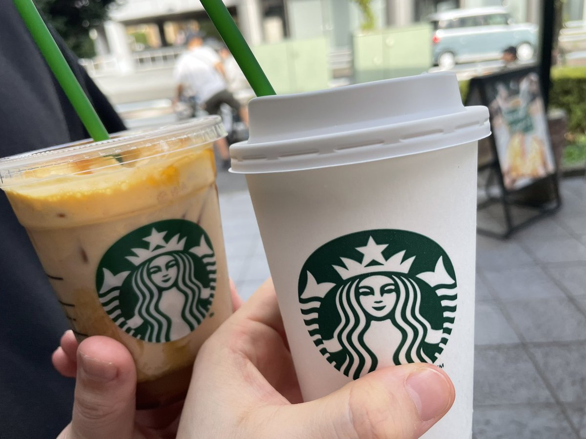 coffee5959___'s tweet photo. 1時間半お散歩したあとのチャイラテ https://t.co/x9xNV96eoZ