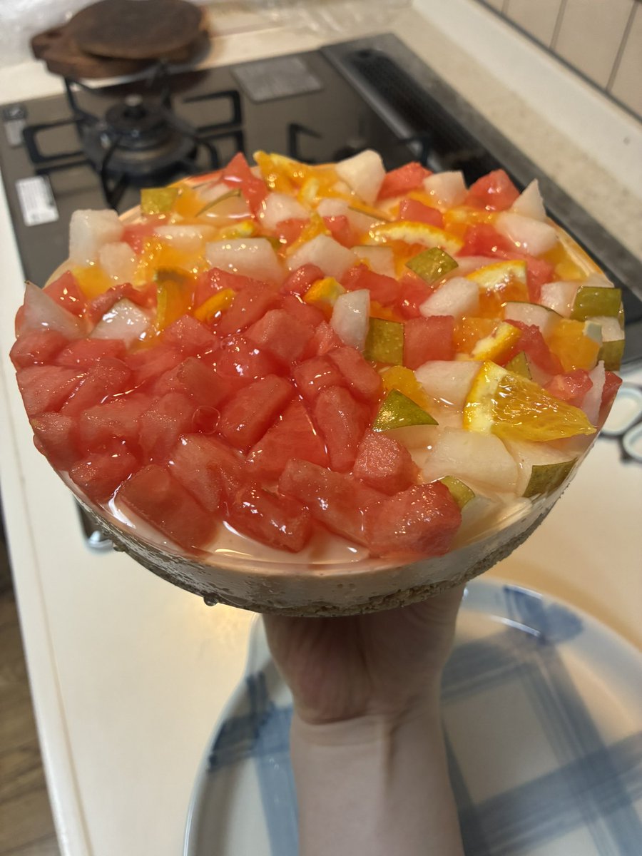 eternally_days's tweet photo. スイカタルト美味しく出来た🍉🥧🧂 https://t.co/RAvDPLCvHg