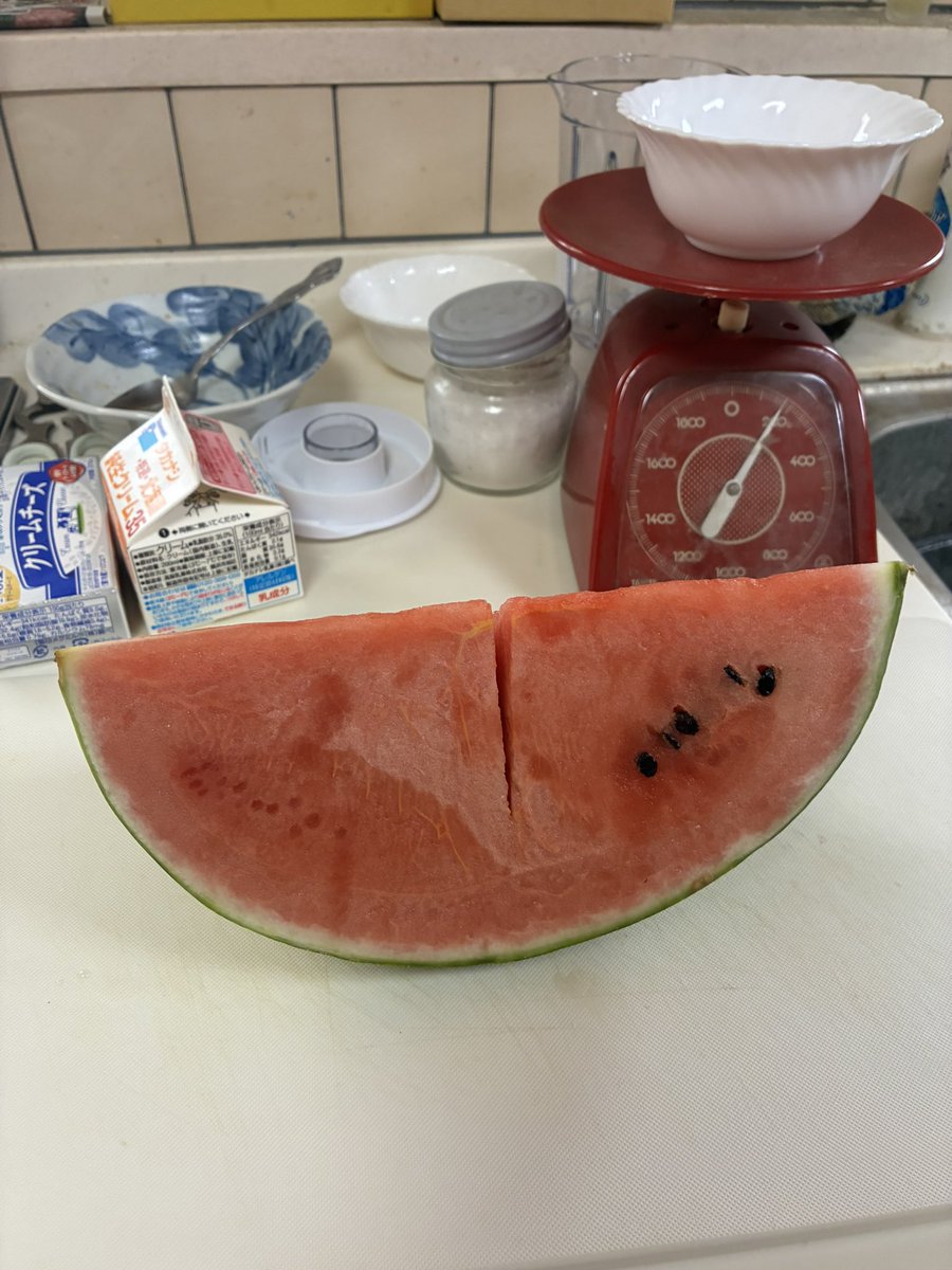 eternally_days's tweet photo. スイカタルト美味しく出来た🍉🥧🧂 https://t.co/RAvDPLCvHg