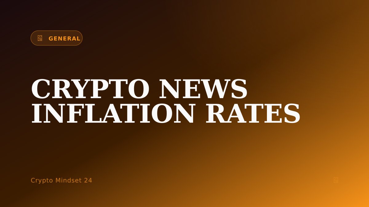 CryptoMindset24's tweet photo. Crypto News: How Inflation and Rates Move Your Coins

You're watching Bitcoin's price, maybe Ethereum's too. It feels like the market moves on its own sometimes. But did you know that what happens with gas prices or your mortgage r...

https://t.co/rm4Cq6kkWU https://t.co/VPLIQCW7Vj