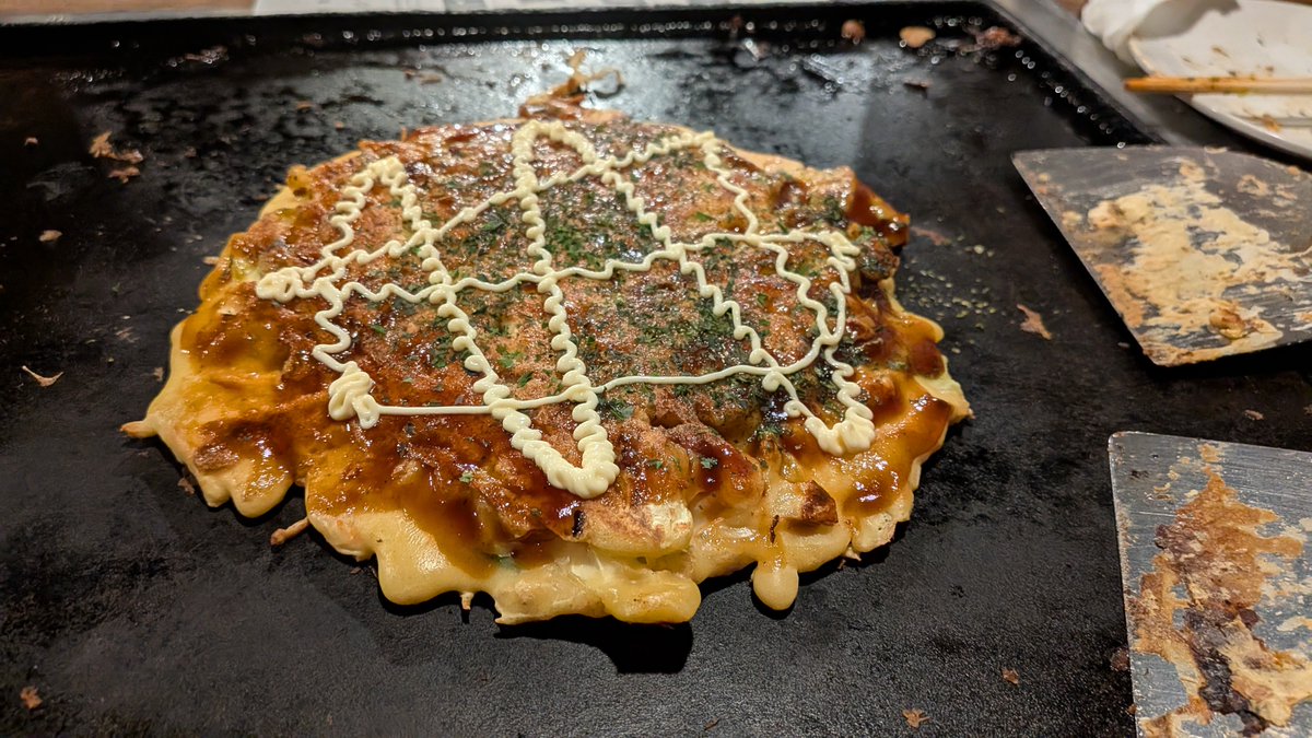 japan_sim_tips's tweet photo. Sometaro in Asakusa is a legendary spot once visited by famous figures like Ango Sakaguchi and Kiyoshi Atsumi⛩️
​Enjoying Okonomiyaki in a charming traditional house is a great way to experience Japanese culture!

GoogleMap🇯🇵🍽️
https://t.co/UTdfJyvQAQ

​#LifeInJapan #FoodInJapan https://t.co/sxtlynxG6E