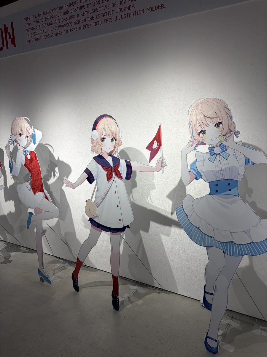 Nyaaaaaaan0129's tweet photo. ちょいと足を伸ばしてゆるっと到着
(ﾉ≧ڡ≦)☆
軽い気持ちで来たら、作品からめっちゃパワー貰えました😊
久しぶりに誰かの作品を見て心動かされたかも。。🌙* :ﾟ
#しぐれうい展京都 https://t.co/UISnbKaDrW
