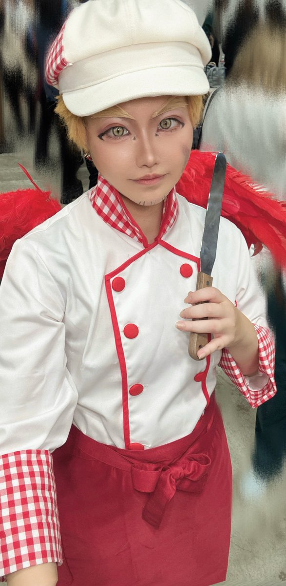 pochi0kun's tweet photo. 【ＭＨＡ/cosplay】
クレープコラボ服🦅出来たから赤ブー買い物ついでに着て来ました👋
遊んでくれた皆様ありがとうございました💓ゆっくりご挨拶まわります🙇 https://t.co/qOnEZ9Wxpd