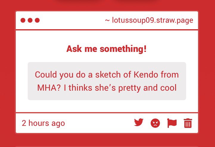 Lotussoup09's tweet photo. This was actually a lot of fun!! I have some other requests I'm a little more intimidated by..... here's a line drawing of kendo!! #MHA https://t.co/IwRHZFxWS2