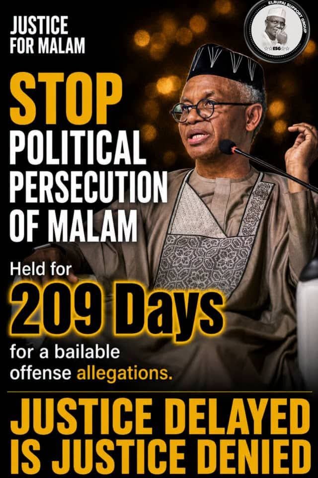 uchediala's tweet photo. #DaysCount 

209 DAYS.
209 DAYS ..
209 DAYS ...
209 DAYS ....

209 DAYS &amp; Counting .....

Of Unjust &amp; Unjustifiable Incarceration.

#EnoughIsEnough 
#NoRetreatNoSurrender 
#EyesOnTheBall 
#TheElrufaists 
#ESG https://t.co/b170cwtAIX