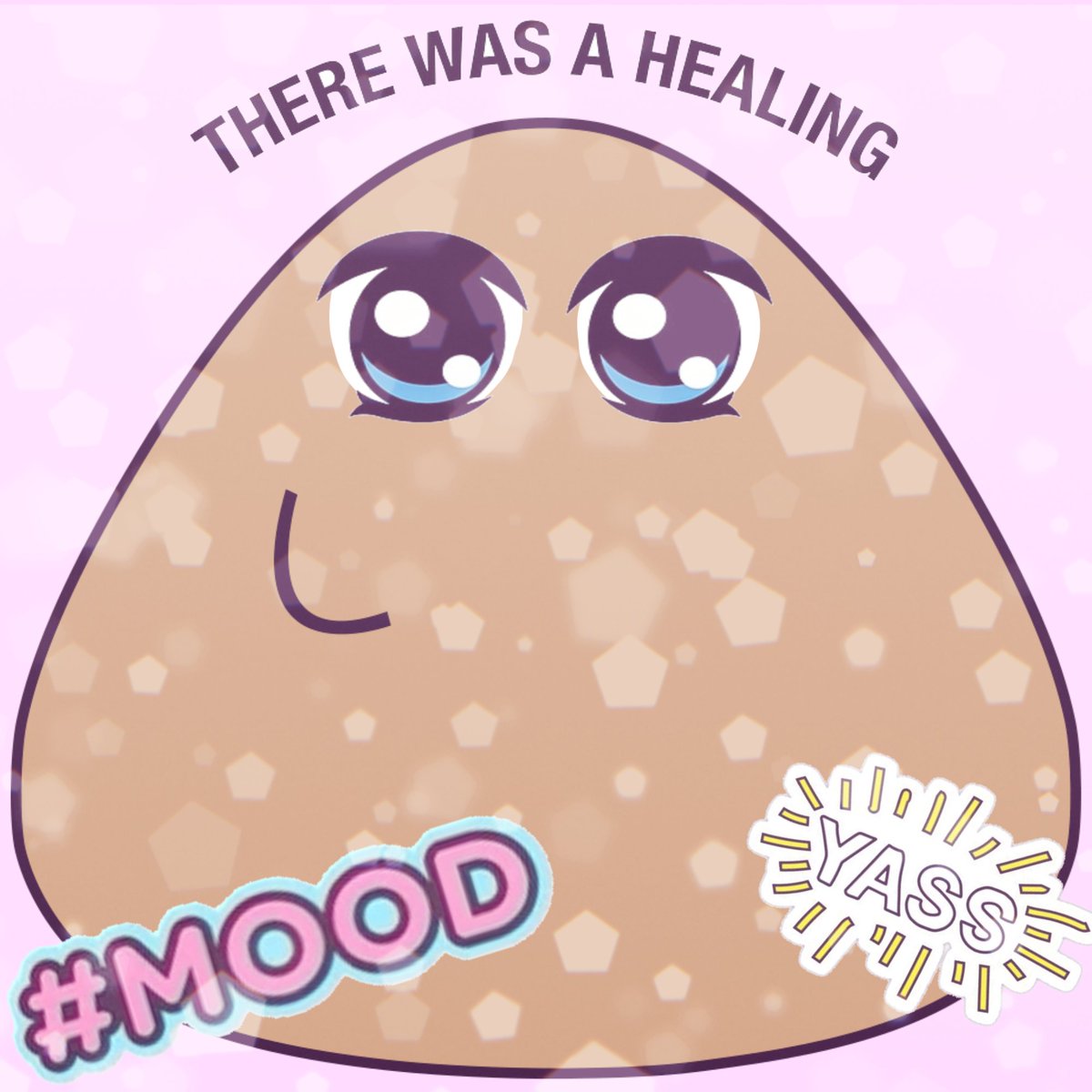 PouLand_'s tweet photo. Pou when you give it the #healing potion
#pou #poutwt https://t.co/gfuna4InkJ