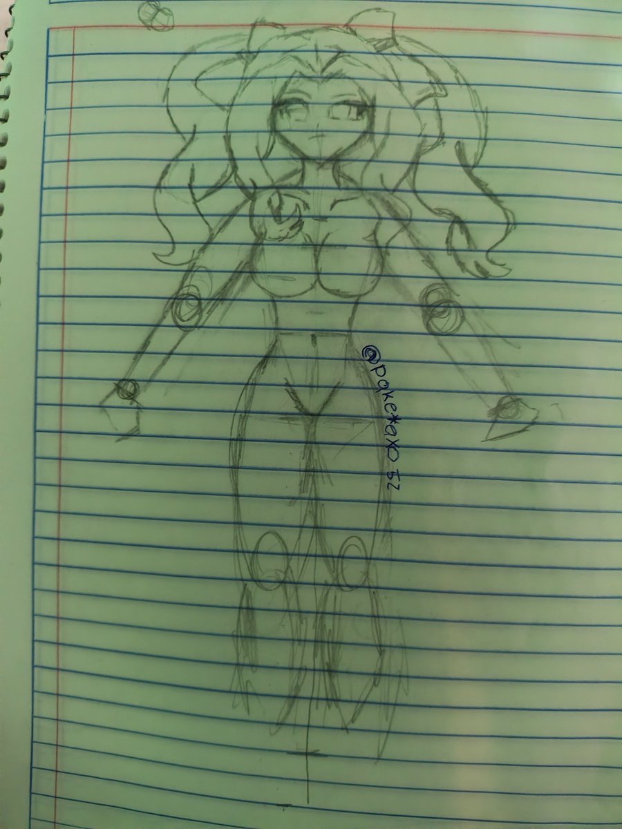 paketaxo52's tweet photo. Boceto que terminen aproximadamente 1 hora con 20 minutos.

Me gusta como va quedando probablemente lo terminaré en digital y le de un rediseño en tradicional 

#art #tradicional #OC https://t.co/xKrUXuRBat