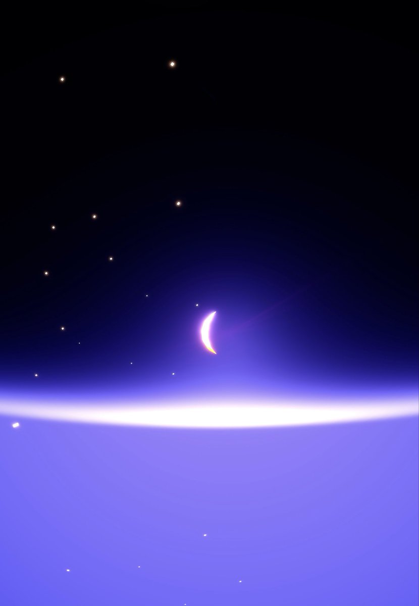 freddiesky2422's tweet photo. 🌙が見えるまでの過程。
🌕は見えず。ライブプレゼンスにしたら🌙が更にハッキリした。
同じ月を見たのに全く違う映像だった👀
#thatskygame https://t.co/GLlg5cKDwa