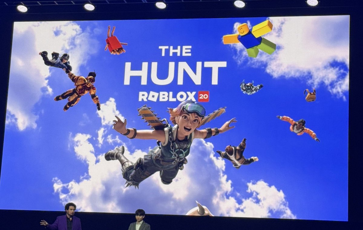 aksmworld's tweet photo. 🚨 Roblox News: Roblox has announced a new event, “THE HUNT: Roblox 20”!

The event is set to release next week on September 17, 2026. https://t.co/sn6vD4sqlK