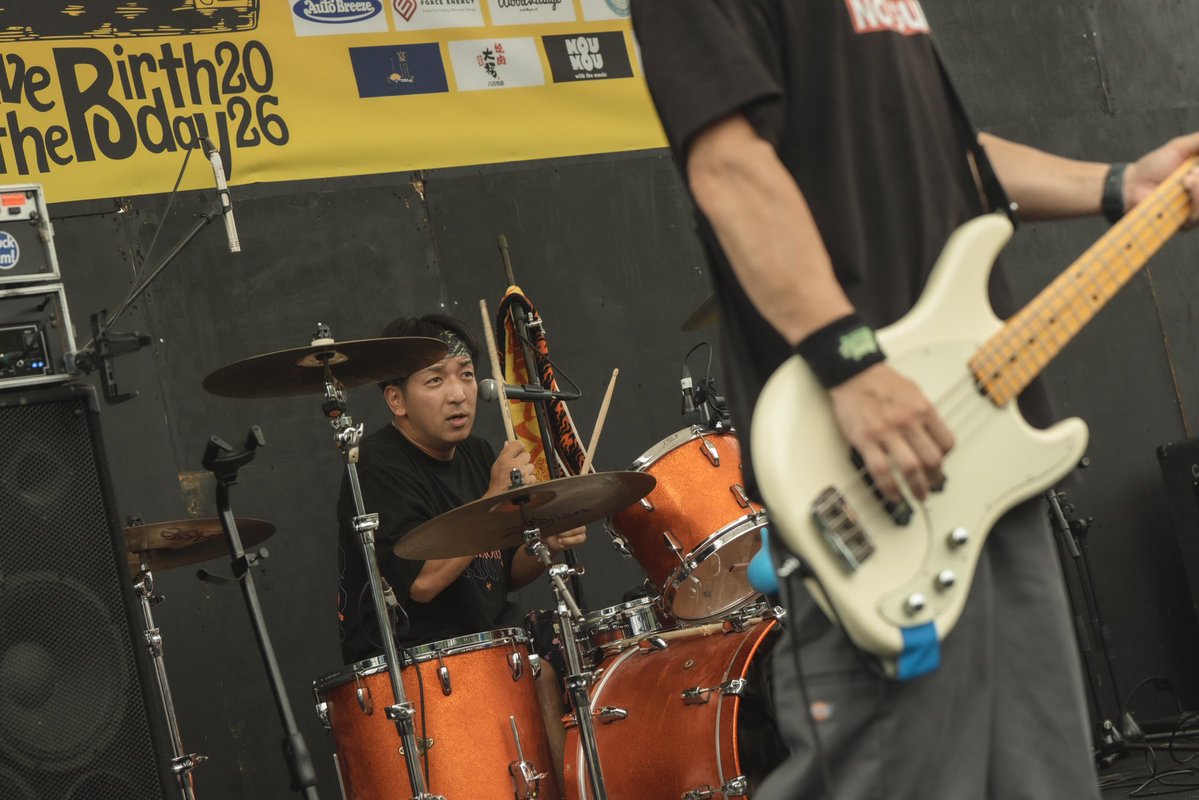 SavetheBirthday's tweet photo. ⛰️Save the Birthday 2026⛰️
LIVE PHOTO
荒神山チャリティーステージ
GOOD4NOTHING　@good4nothing_jp 

📷 @Tsujimoto_FbF https://t.co/3SCl1qNIm5