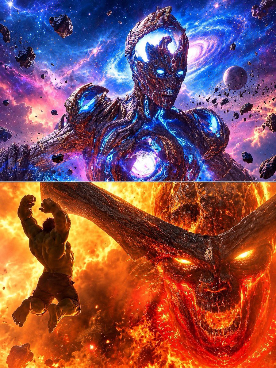 MrAbbeetim's tweet photo. Which Ragnarök is actually more powerful? Marvel or God of War? 

Marvel’s Surtur has overwhelming size and raw destructive power, while God of War’s Ragnarök is built around one specific purpose: destroying Asgard. https://t.co/juu76y7oQM