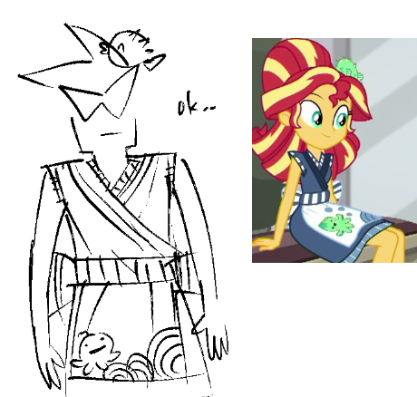 sunsetstriderr's tweet photo. I always draw Sunset in Dirk's fit, but rarely Dirk in Sunset's fit... https://t.co/bCX8dI3pwj