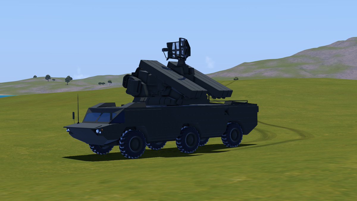 Captain_Cz's tweet photo. 350パーツマルチにも出没できる9K33M2 "Osa-AK"を制作していました

#SimplePlanes2 https://t.co/DhN1VaTWWw