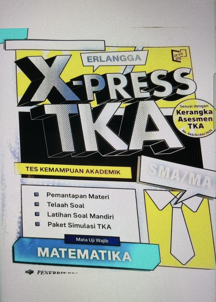 beaglestude's tweet photo. [ KUMPULAN PDF E-BOOK XPRESS ERLANGGA TKA 2025 ]
🖇️ : https://t.co/W4Sustgk7U

Join ch for more! https://t.co/rH2ph0xmAk https://t.co/RBhDCm3pvU