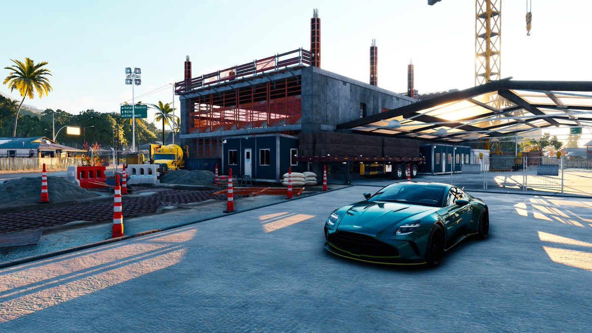 fear_axe's tweet photo. Concrete jungle needed a bit of British horsepower. 🛠️🇬🇧

#TheCrewMotorfest #VirtualPhotography #AstonMartin #Vantage #VP #Photomode https://t.co/xGqoQRU2ls