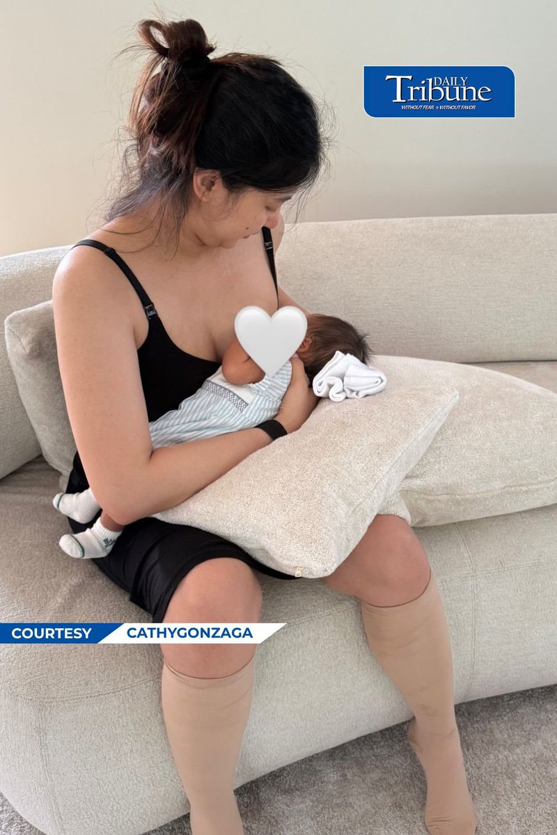 tribunephl's tweet photo. ALEX GONZAGA MARKS ONE MONTH OF MOTHERHOOD
Actress #AlexGonzaga celebrated her first month as a #mom, sharing a glimpse of herself with her baby and admitting that while motherhood means having “walang ganda, ayos at ligo,” it has also brought her happiness.
“Masaya,” Gonzaga wrote in her post.
#DailyTribune