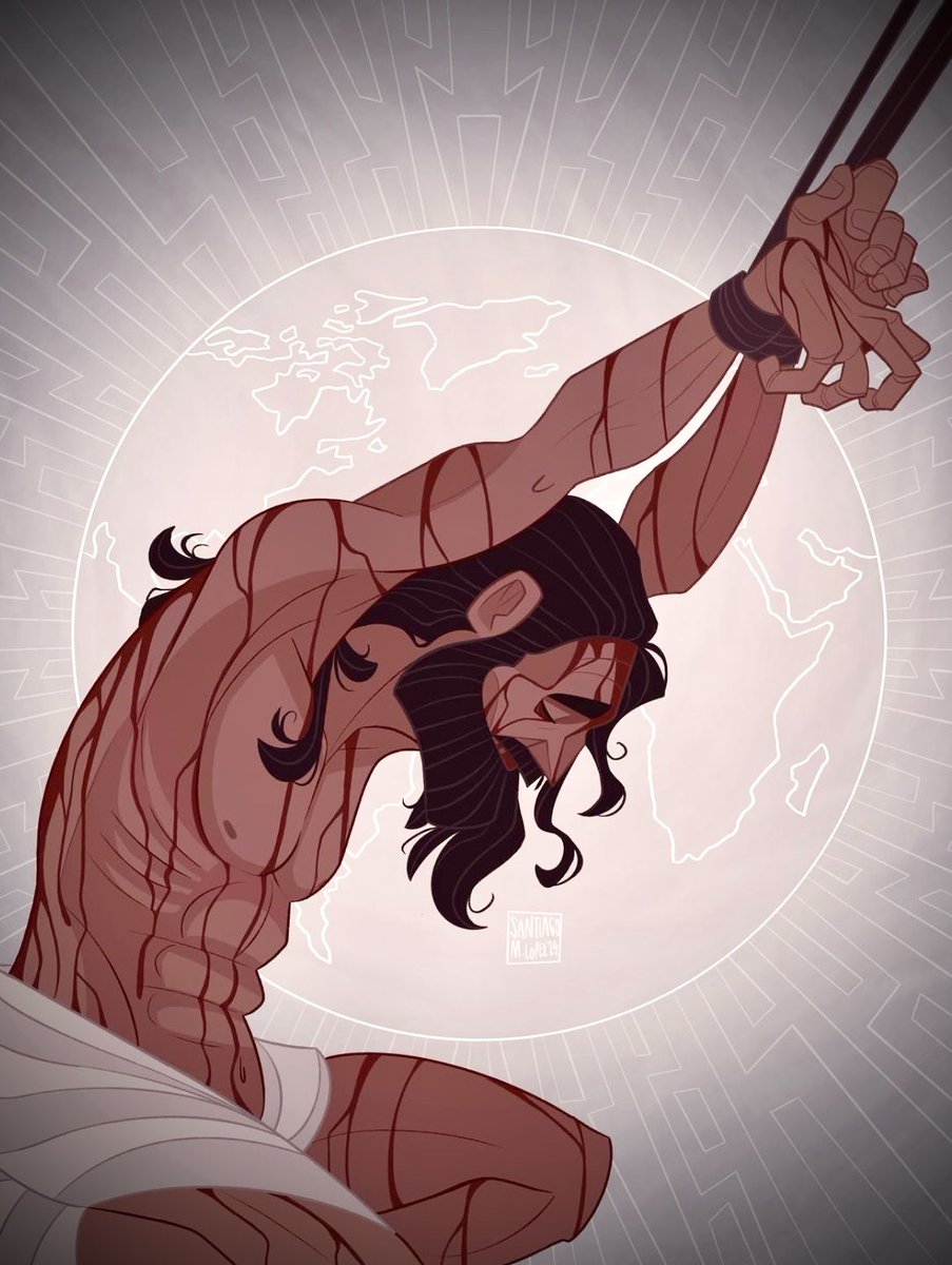 Clearpath__'s tweet photo. He gave his life for you, the chief of sinners. That is the depth of the passion of Christ. Never forget.

Art by Santiago M. López https://t.co/AgU8xfNcqY