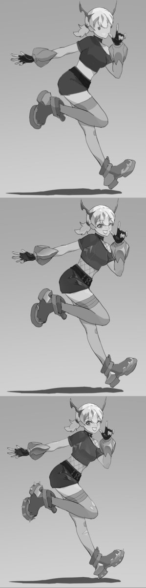 gulayuki's tweet photo. gesture sketch practice &amp; making #overwatch #overwatchfanart #juno https://t.co/16MegLHPOO