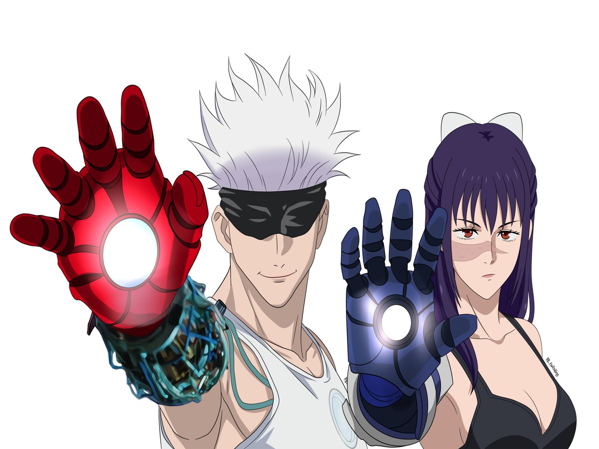 _fivesong's tweet photo. Ironjo and pepperhime or sm https://t.co/uLvSM0WXSR