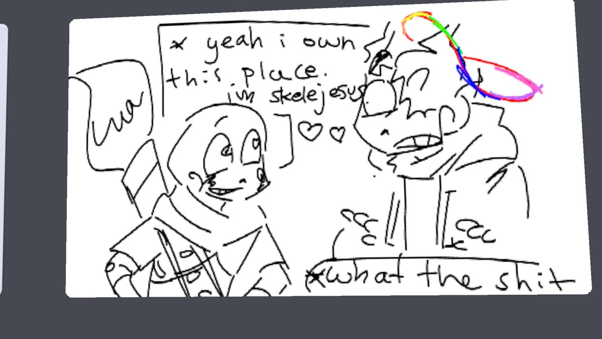 sinvoyager's tweet photo. amazing things ft @zorynchu in the first one #undertale #deltarune https://t.co/OT4B39u2HT