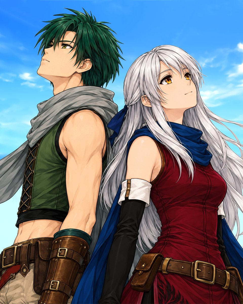 Popo80236620's tweet photo. ミカヤ＆サザ | Micaiah &amp; Sothe
暁の女神 | Fire Emblem: Radiant Dawn
#Micaiah #FireEmblem https://t.co/uGqyMCUGpA