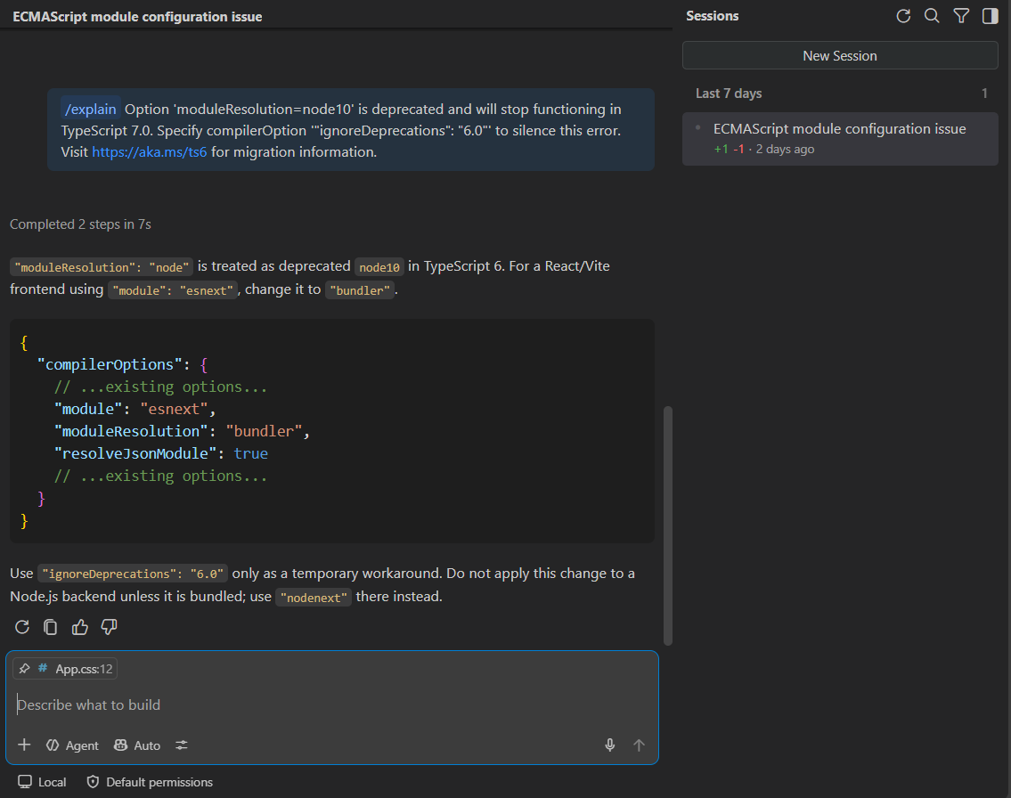 NagsKoushik's tweet photo. 🚀 Supercharging my development workflow today using GitHub Copilot! Writing cleaner code, debugging faster, and shipping features with ease. @github @GitHubCommunity
#githubcopilotdaycontest #sweepstakes https://t.co/KlYtGYOrZn