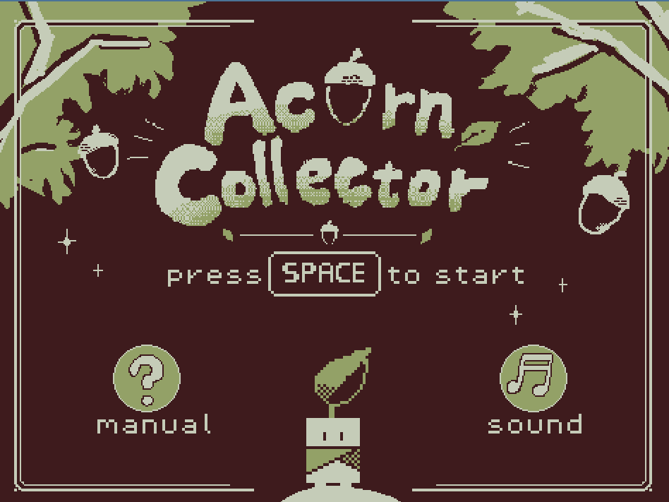 heqtal's tweet photo. #自作ゲーム　#Godot
ゲームを公開しました！ドット絵のシンプルなブロック崩しゲームです。ブラウザ上で遊べます！
Acorn Collector https://t.co/HqejTDpNZe