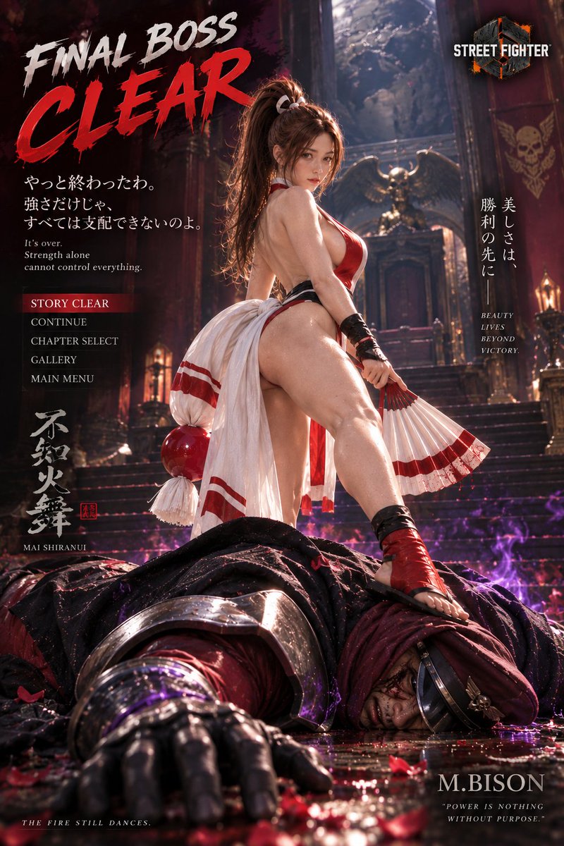 sun_amon's tweet photo. よっ、日本一！#不知火舞 #mai https://t.co/LRC1o3uSeQ