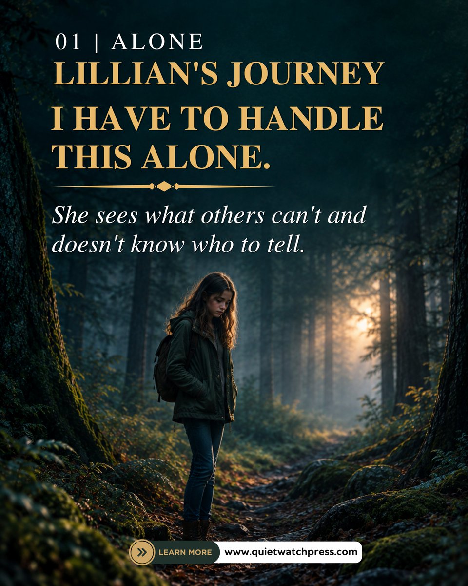 quietwatchpress's tweet photo. Lillian’s greatest journey wasn’t about becoming fearless. It was learning that she didn’t have to face everything alone.

I hope readers see a little of their own journey in Lillian. 🌲

#thesentinelsight #watchwoodchronicles #lilliansjourney #christianfiction #youngadultfictio https://t.co/50tRzMDZ5X