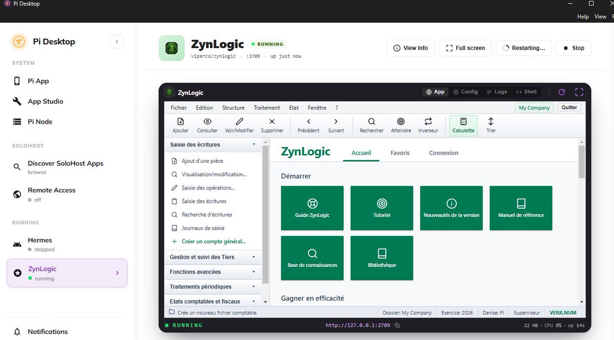 ZYNMART's tweet photo. 🚀 We built the most powerful accounting system for merchants! It helps you calculate &amp; track your business. 📊

Proudly made: ZynLogic on SoloHost inside Pi Network! 🖥️

#PiNetwork #SoloHost #ZynLogic #ZynMart https://t.co/g67TpsTb9U