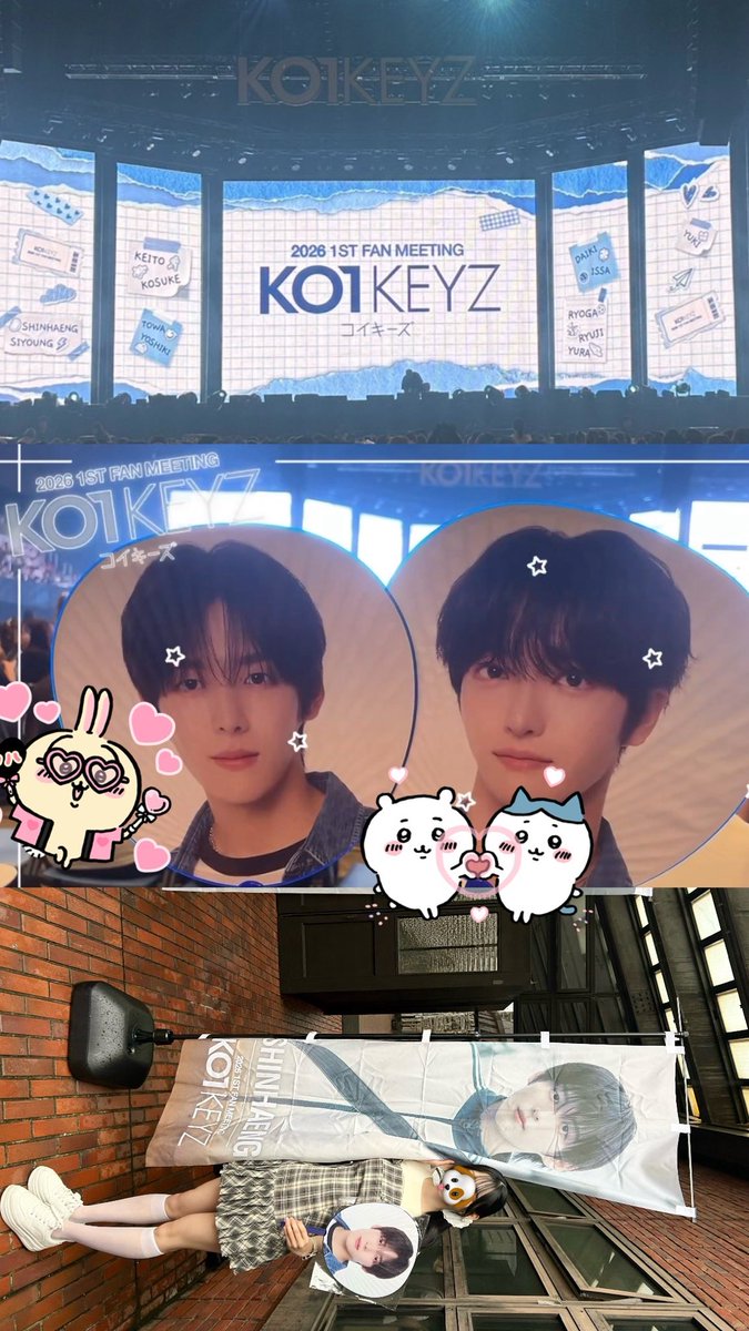 usagi_ini's tweet photo. #KO1KEYZ_1ST_FANMEETING 
皆可愛かった( ・ࠔ・)/♡\(・ࠔ・ )💕 https://t.co/iU3DNGS48O