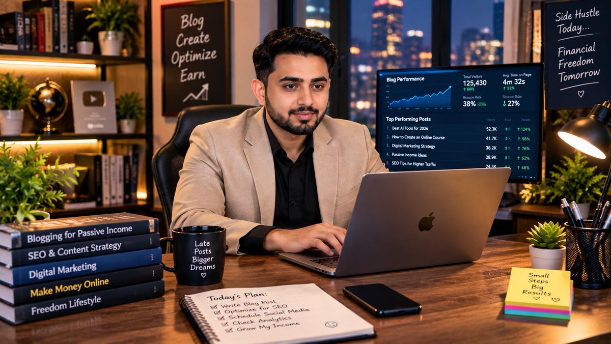 MsTabish's tweet photo. Traditional SEO won't cut it in 2026. 📊🤖

Learn how to leverage AI Overviews, conquer Google Discover, and turn your side hustle blog into a passive income machine with our latest guide https://t.co/NTQ8LK2jOL

#BlogSEO #PassiveIncome #SideHustle #GoogleDiscover https://t.co/MMbjEt9Epq