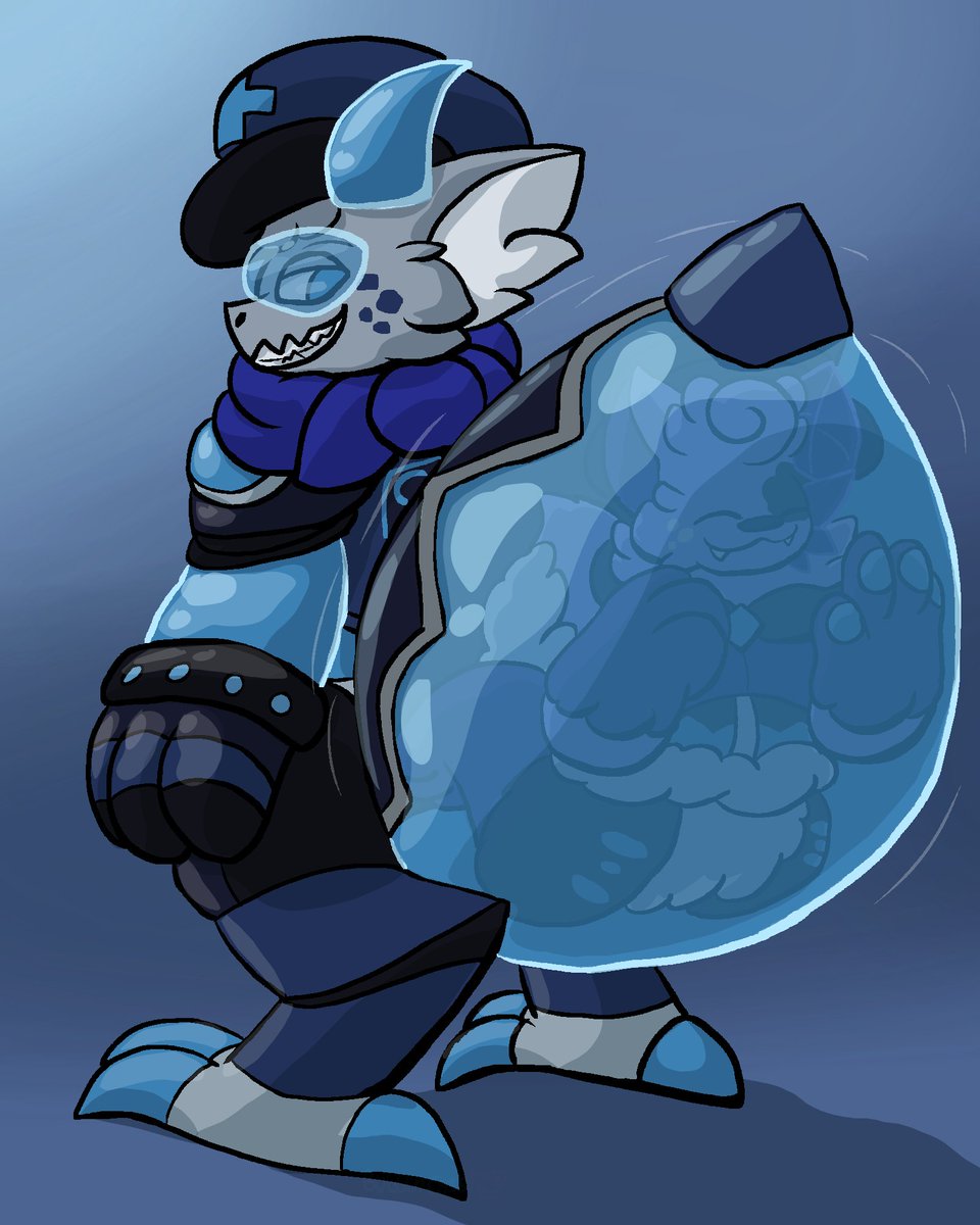 BubbleboundLust's tweet photo. Taro can pick up heavily wounded creatures safely with his abdomen, storing them in the gel layer of it, shrinking them down if necessary. Though in his free time, he sometimes picks up Envelice with it. Fun to swish his abdomen with her in there
Cool af abdomen trap hhhhh~ .///. https://t.co/Miz5R9Bf55