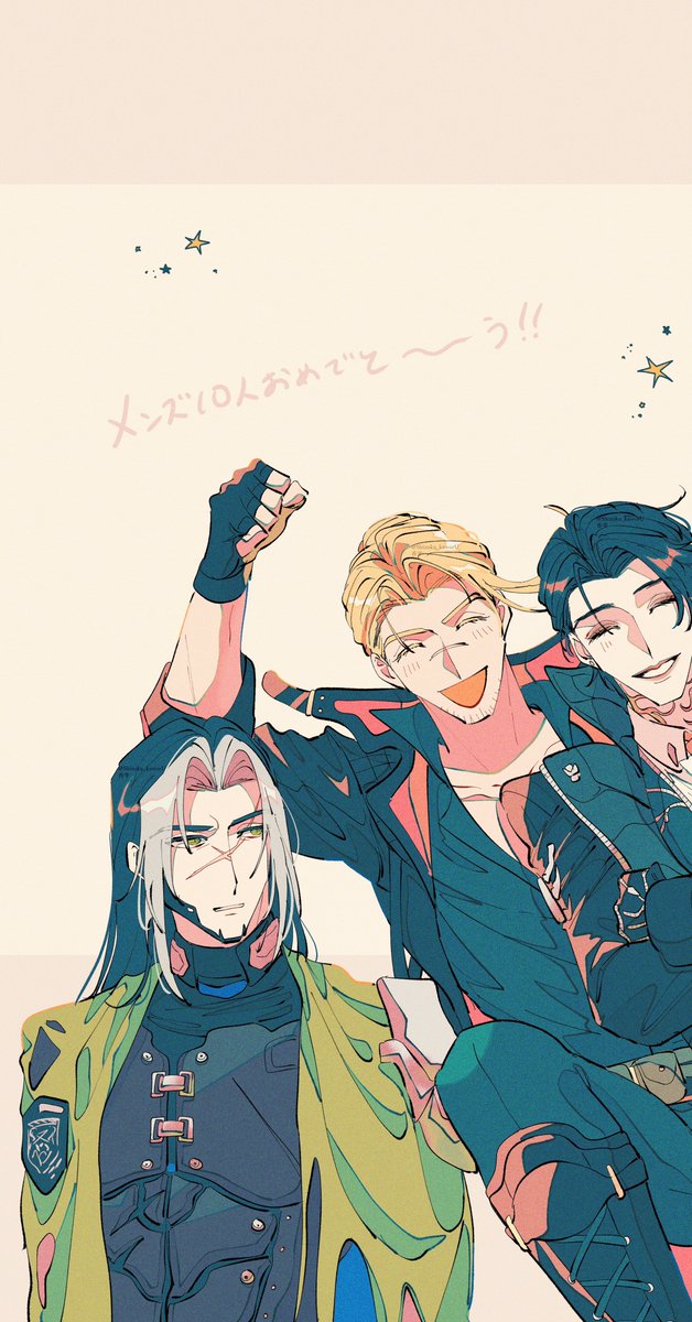 Shizuku_kaworU's tweet photo. #PathtoNowhere 
#無期迷途
無期迷途、男性キャラクターがついに10人になり、嬉しいです https://t.co/RRQ3MY8dy7