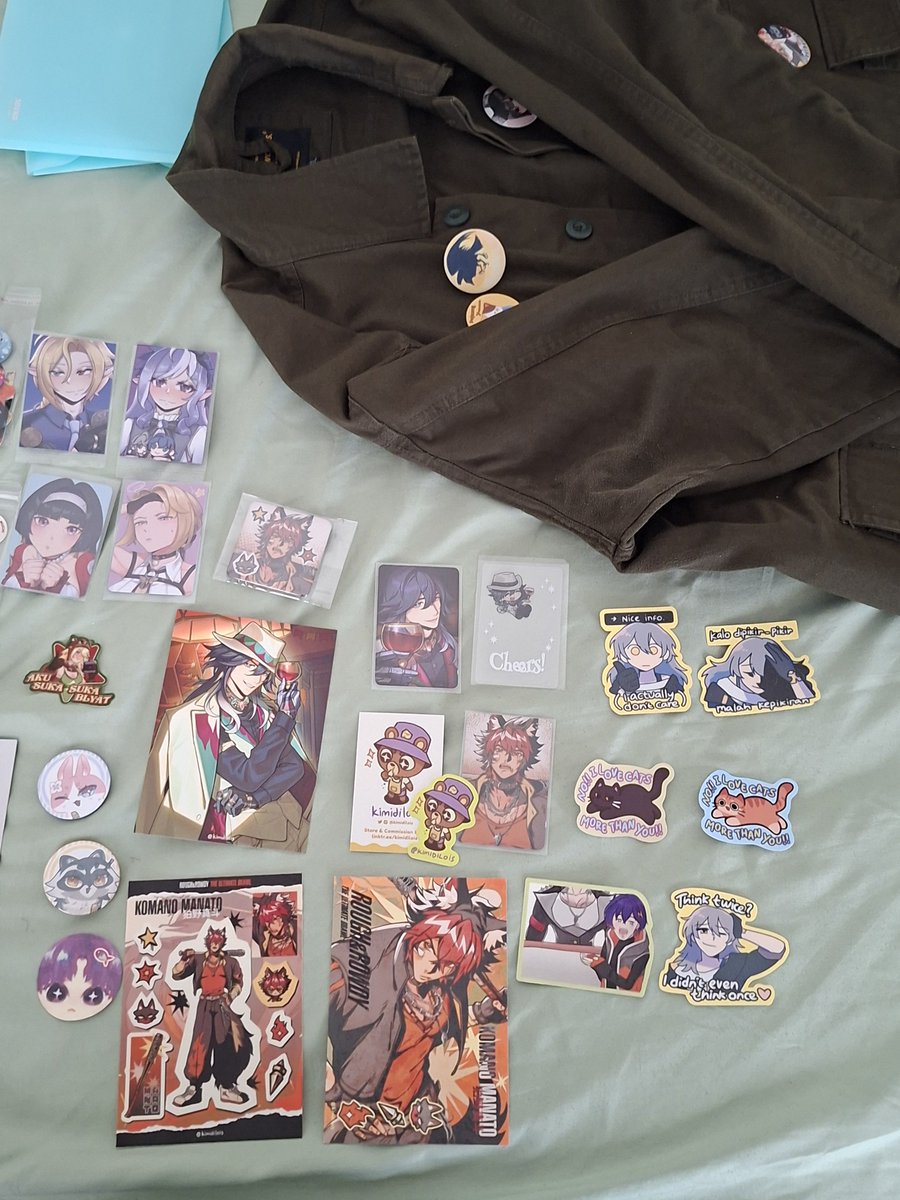 comrade_fart516's tweet photo. Cocoma haul (minggu Day 2)

Est habis: 561rb OTS (Jaket M65 &amp; folder gak terhitung lol)

Ahh overbudget dikit tapi worth it lah. And i'll just hunker my tired self until dinner

Taglist nanti (?) https://t.co/A7vCP2xza4