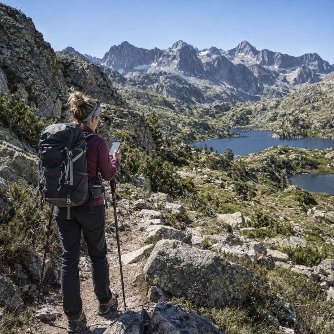 vostSPAIN's tweet photo. #Autoprotección #Montaña

⛰️ Antes de salir al monte: comunicar la ruta a alguien y llevar el móvil cargado, con @AlertCops instalada. Su función Rescate localiza incluso sin cobertura. Ante un extravío o accidente: ☎️1-1-2 https://t.co/15hokR1X7O