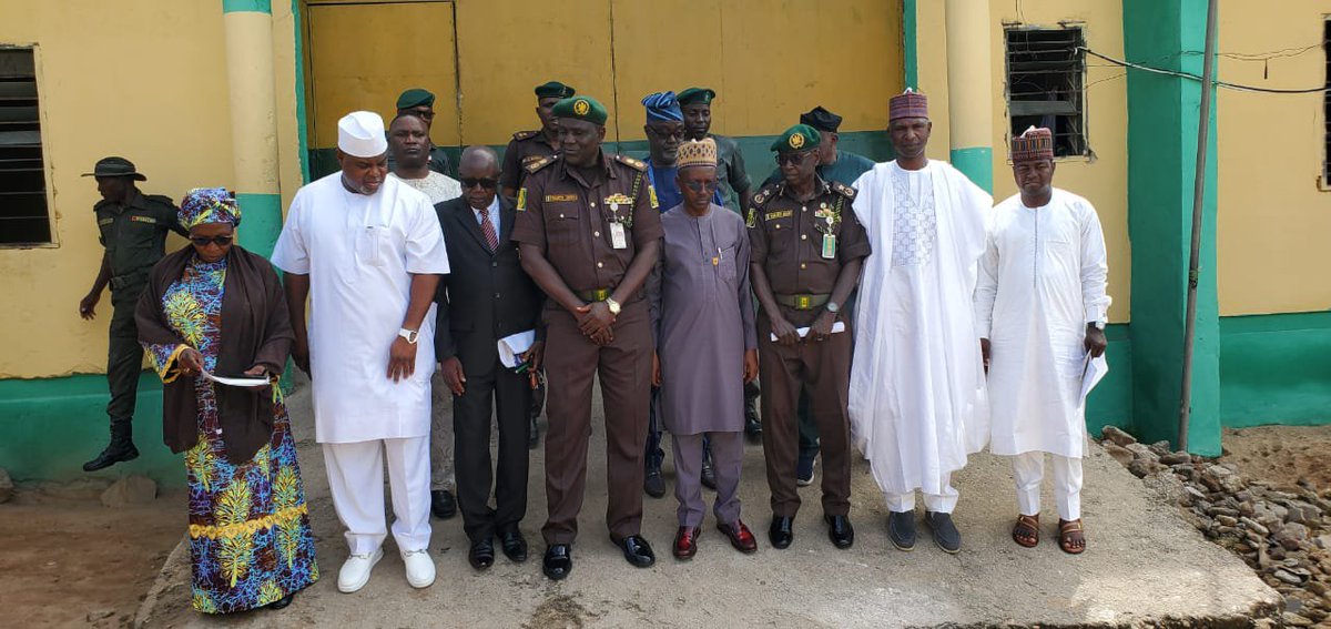CorrectionsNg's tweet photo. TARABA SECURITY ADVISORY COMMITTEE VISITS MSCC JALINGO, ASSESSES CORRECTIONAL SECURITY NEEDS. For more details please click on the link below:https://t.co/2jboRLWn7B https://t.co/m6bGo2117I