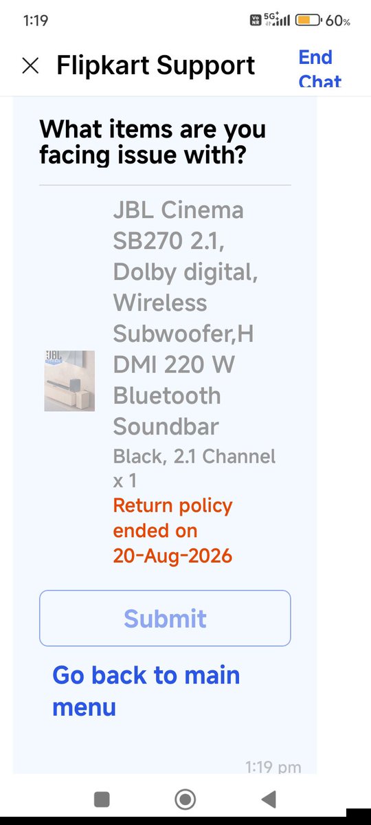 thecmuday's tweet photo. @flipkartsupport @HarmanIndia this is the best drama played both flipkart and Jbl.. looted my valuable money.. shame on Flipkart #flipkart #jbl https://t.co/AfQXrHlvaX