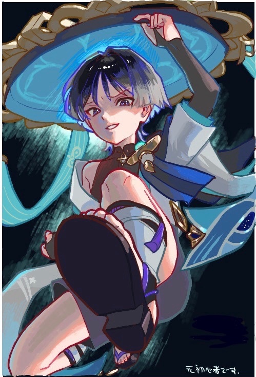 ucfup's tweet photo. 放浪者
絵チャで描く構図じゃなかった https://t.co/nvGXmSRnAb