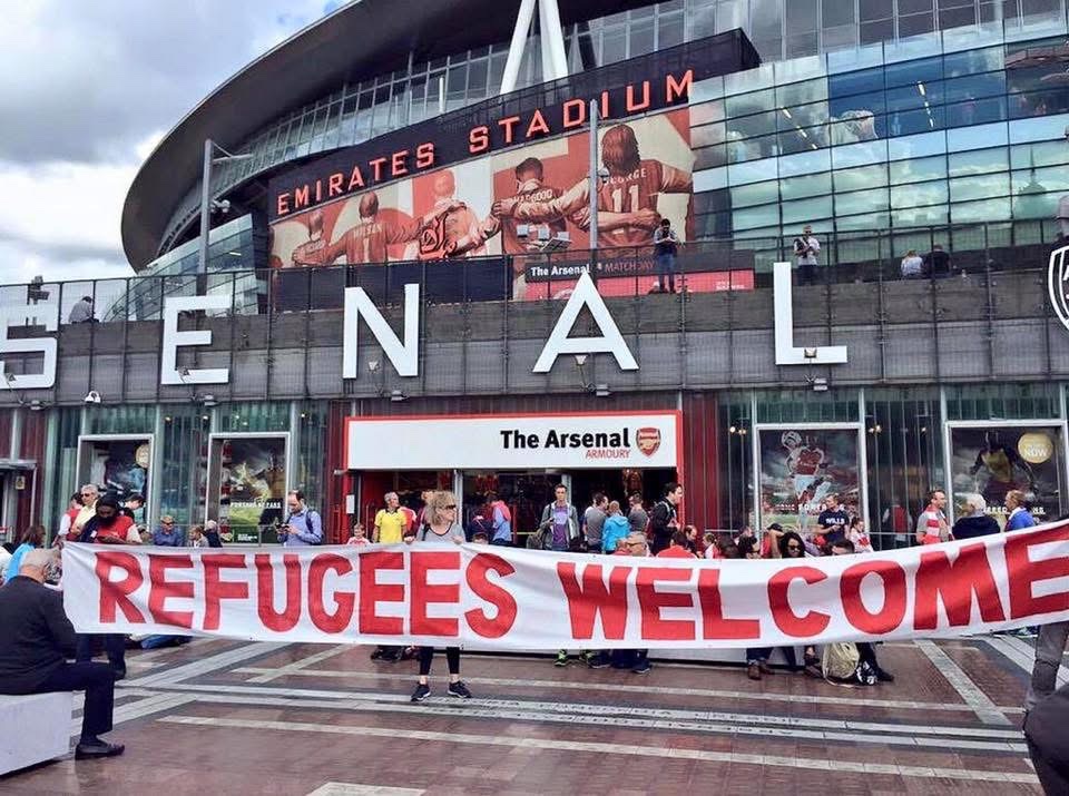 TheRealJamieKay's tweet photo. I’m proud to be an Arsenal fan. https://t.co/ZWJhk4SwfL
