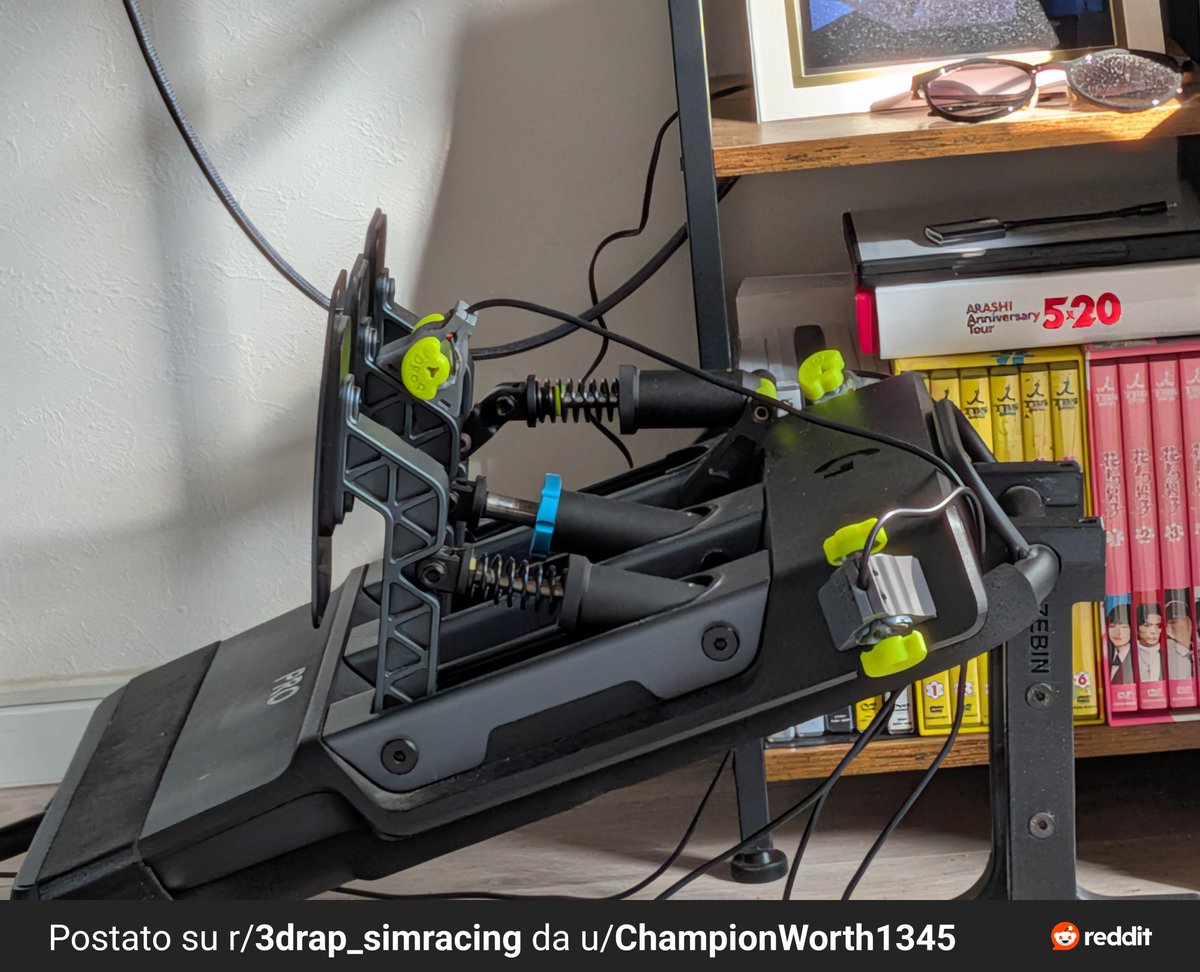 TREDIRAP's tweet photo. This is exactly the kind of setup we love to see. 🔥
A huge shout-out to u/ChampionWorth1345 on Reddit, who has taken his Playseat Challenge way beyond what it was originally designed for.
👉 https://t.co/6E2f84SjKo
#3drap #simracing #LogitechGPro #HapticFeedback #SimHub https://t.co/alppG03X4J