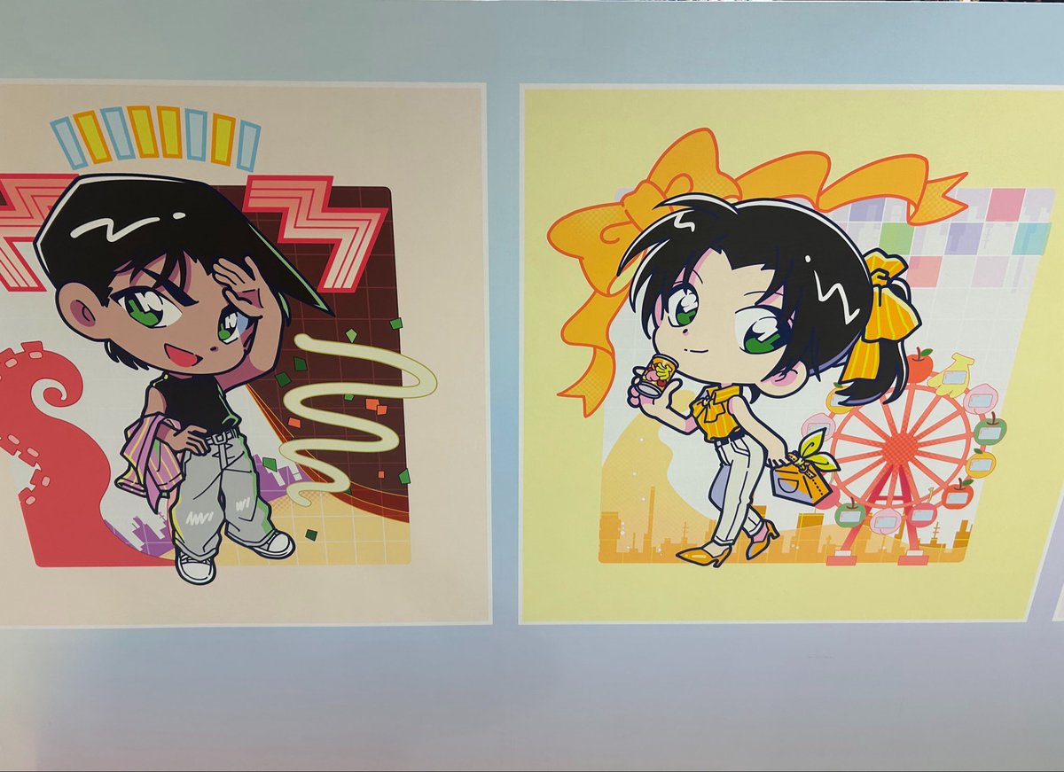 Hikari_dc_k's tweet photo. 全然別件でハルカス行ったらコナプラやってるの思い出して行ってきた
関西デフォ可愛すぎて缶バ1個だけ買ったら和葉で神 https://t.co/xHEk6SBq6b