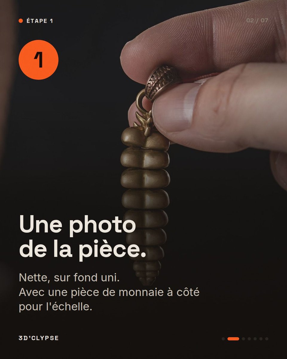 3DCLYPSE's tweet photo. Comment demander un devis pour une pièce imprimée en 3D ?
Trois choses suffisent : une photo, une dimension, l'usage.
Réponse dans la journée, avec un prix et un délai.
#impression3D #devisgratuit #piecedetachee #reparation https://t.co/ZZxkxTXS3P