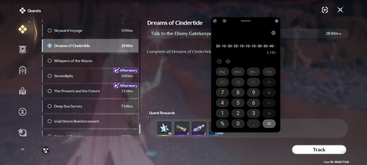 _musapriv's tweet photo. Economy so bad I'm out here calculating every 1 astrite I can earn https://t.co/vgCI2a2cQz
