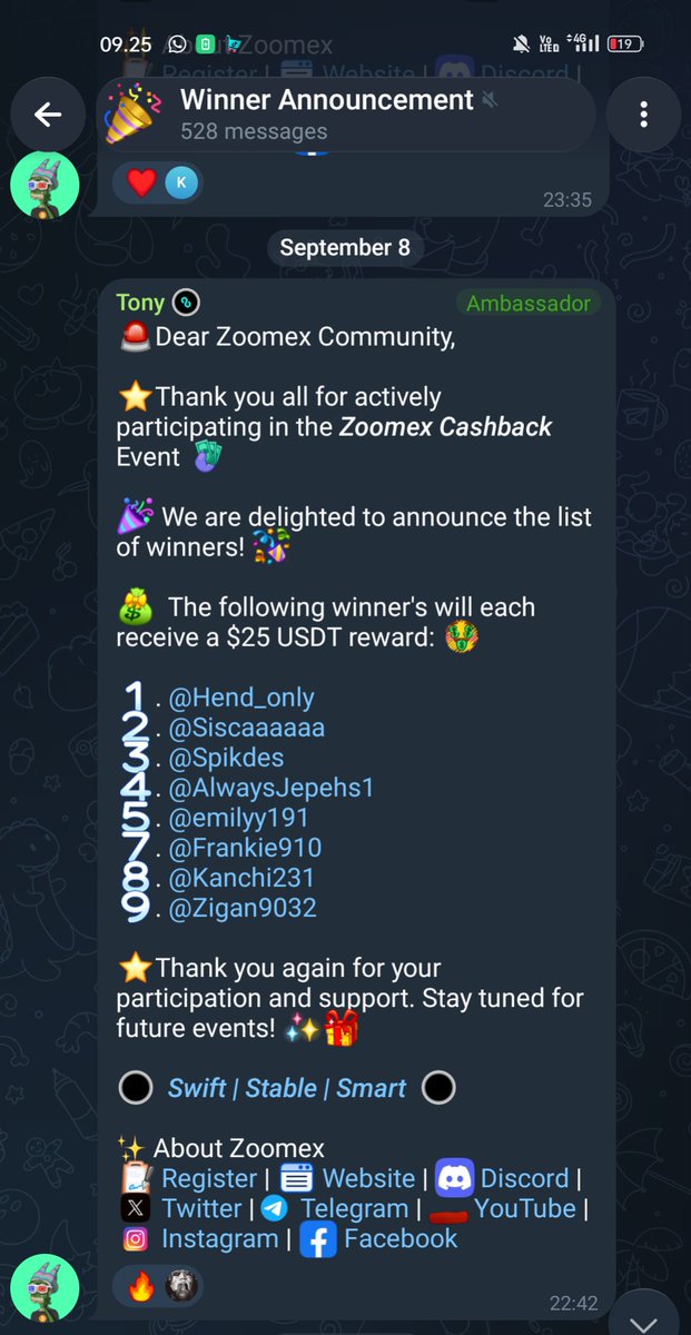 Didizaldi's tweet photo. #Zoomexwinner
Zoomex Cashback winner
@ZoomexOfficial https://t.co/MKM47p1NDQ