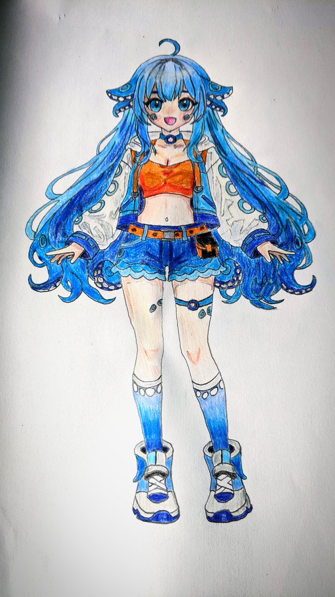 Chouxbieee's tweet photo. @OrizaDebut 💙🐙 https://t.co/sy63wtrgrI